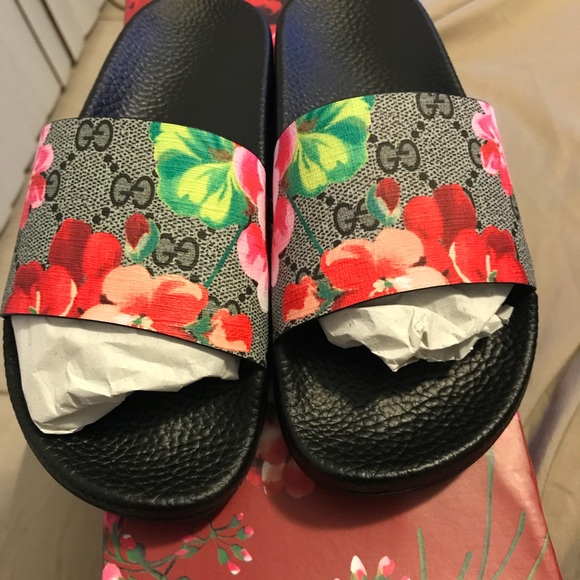 gucci bloom sandals